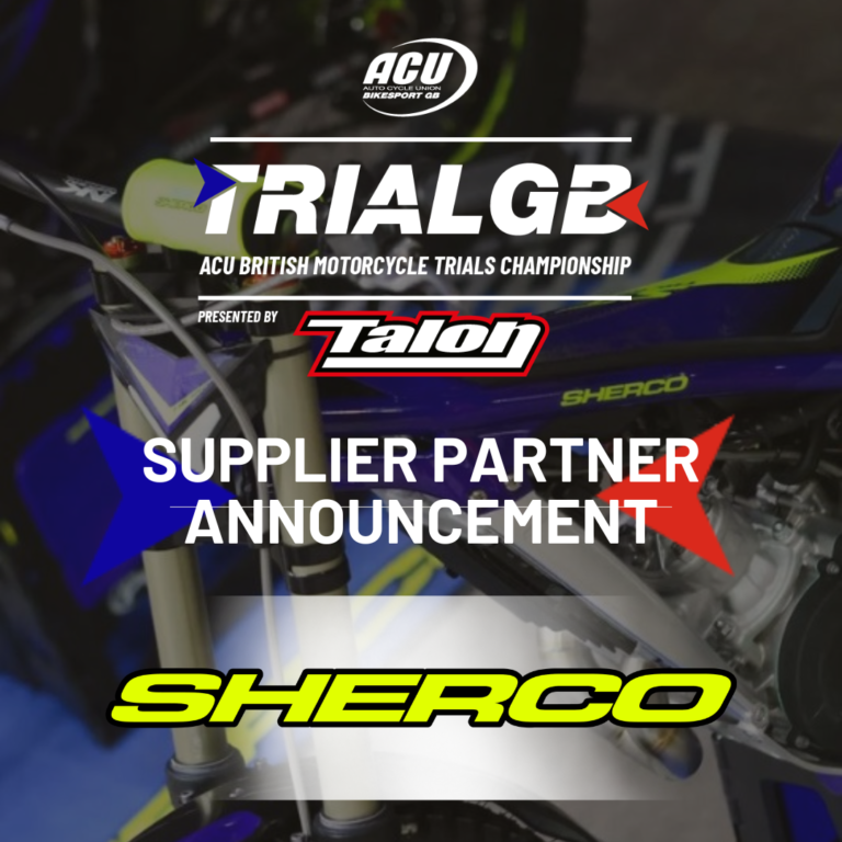 Sherco: New Supplier Partner of the ACU Trial GB series for 2024