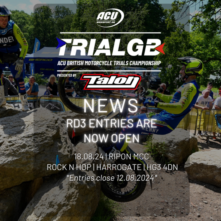 Trial GB RD 3 Entries Open